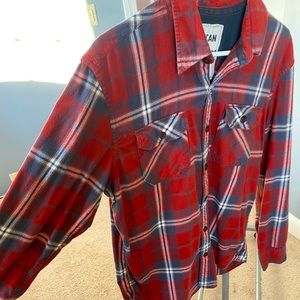 American Eagle | mens American Eagle flannel | size large